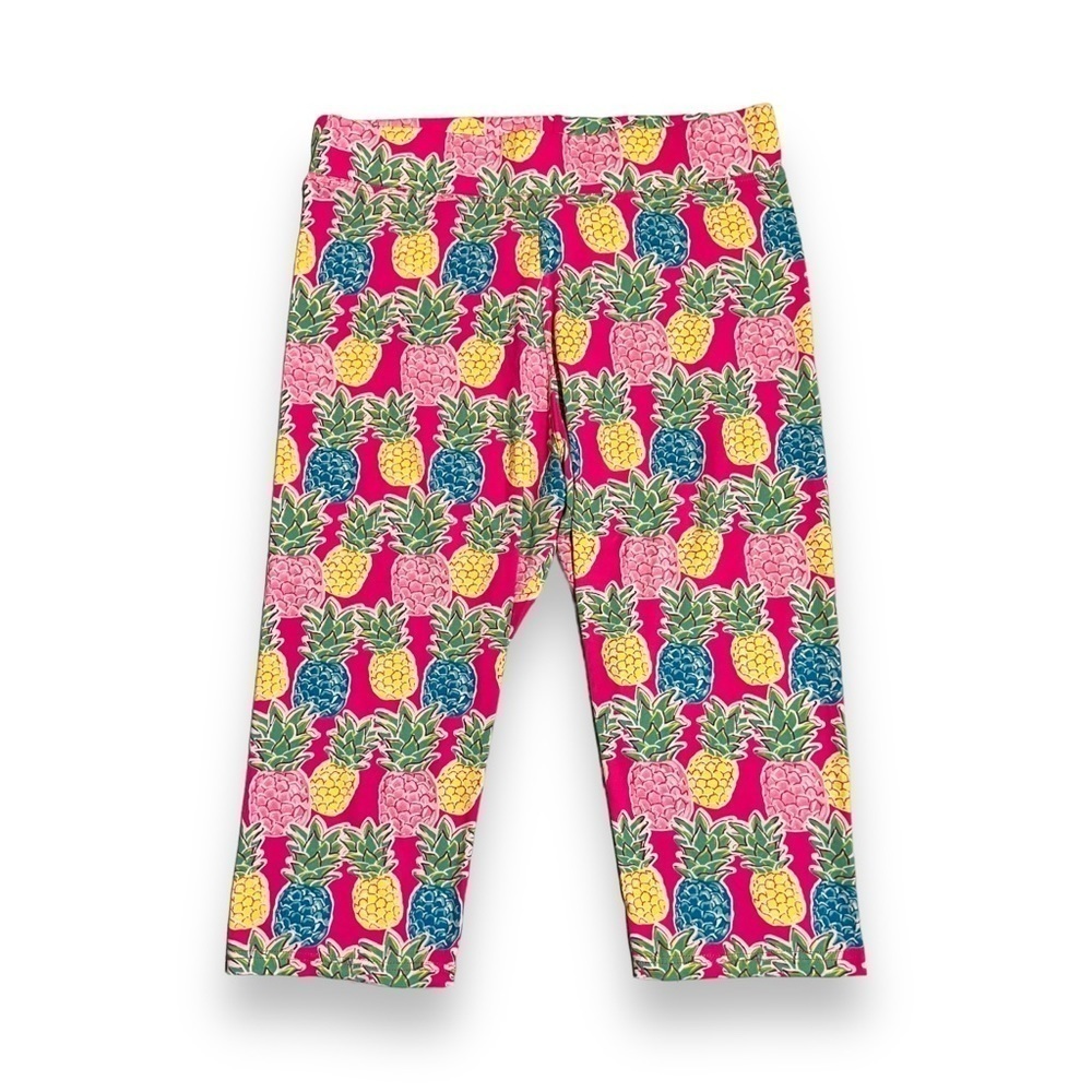 Simply Southern Charleston Cropped Pineapple Leggings One Size
